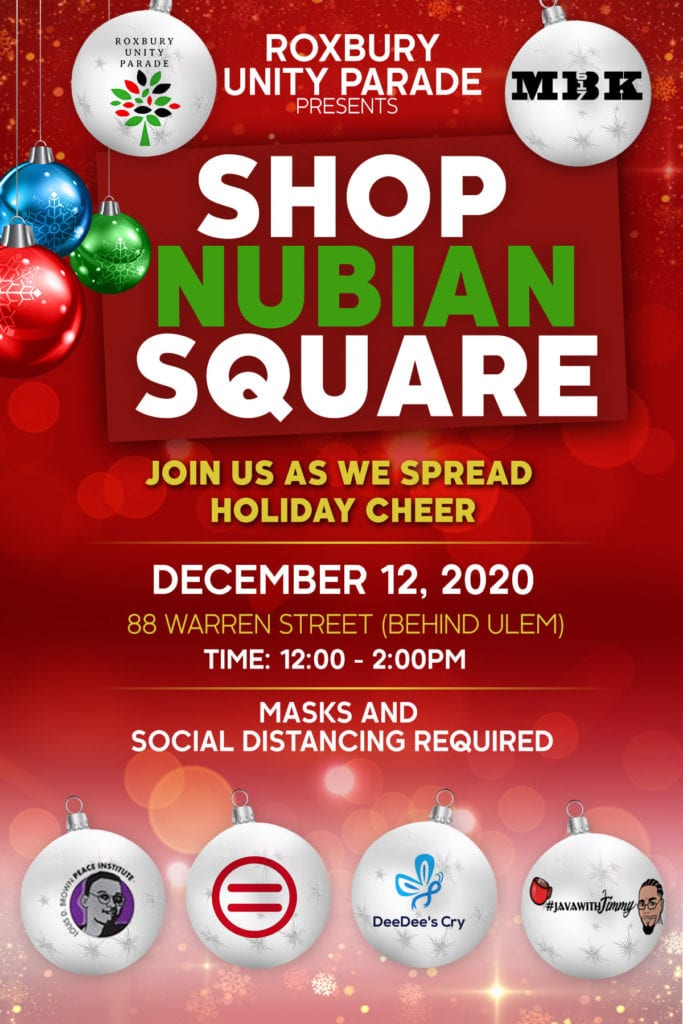 Roxbury Unity Parade Presents Shop Nubian Square