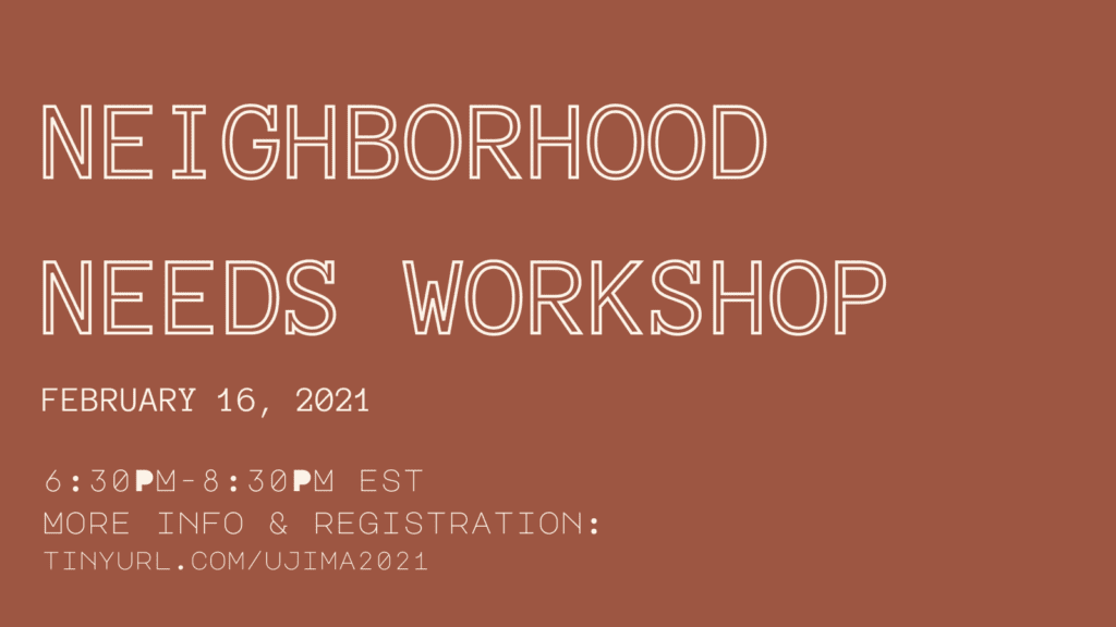 Neighborhood Needs Workshop