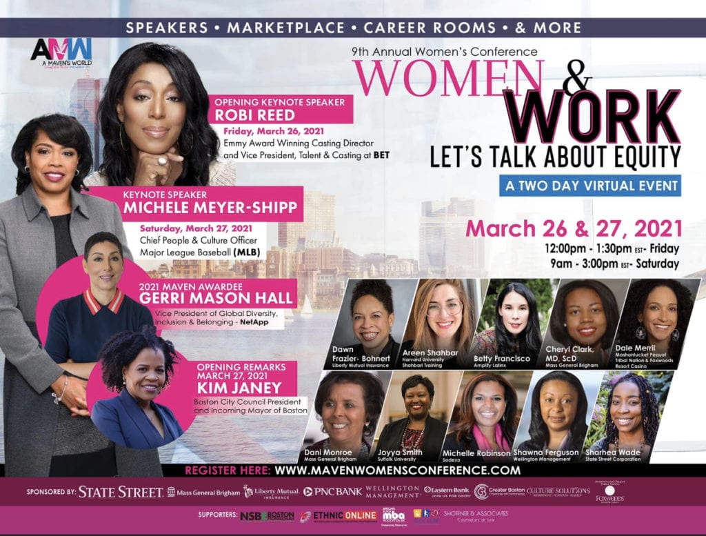 Women and Work: Let’s Talk About Equity, Hosted by A Maven’s World