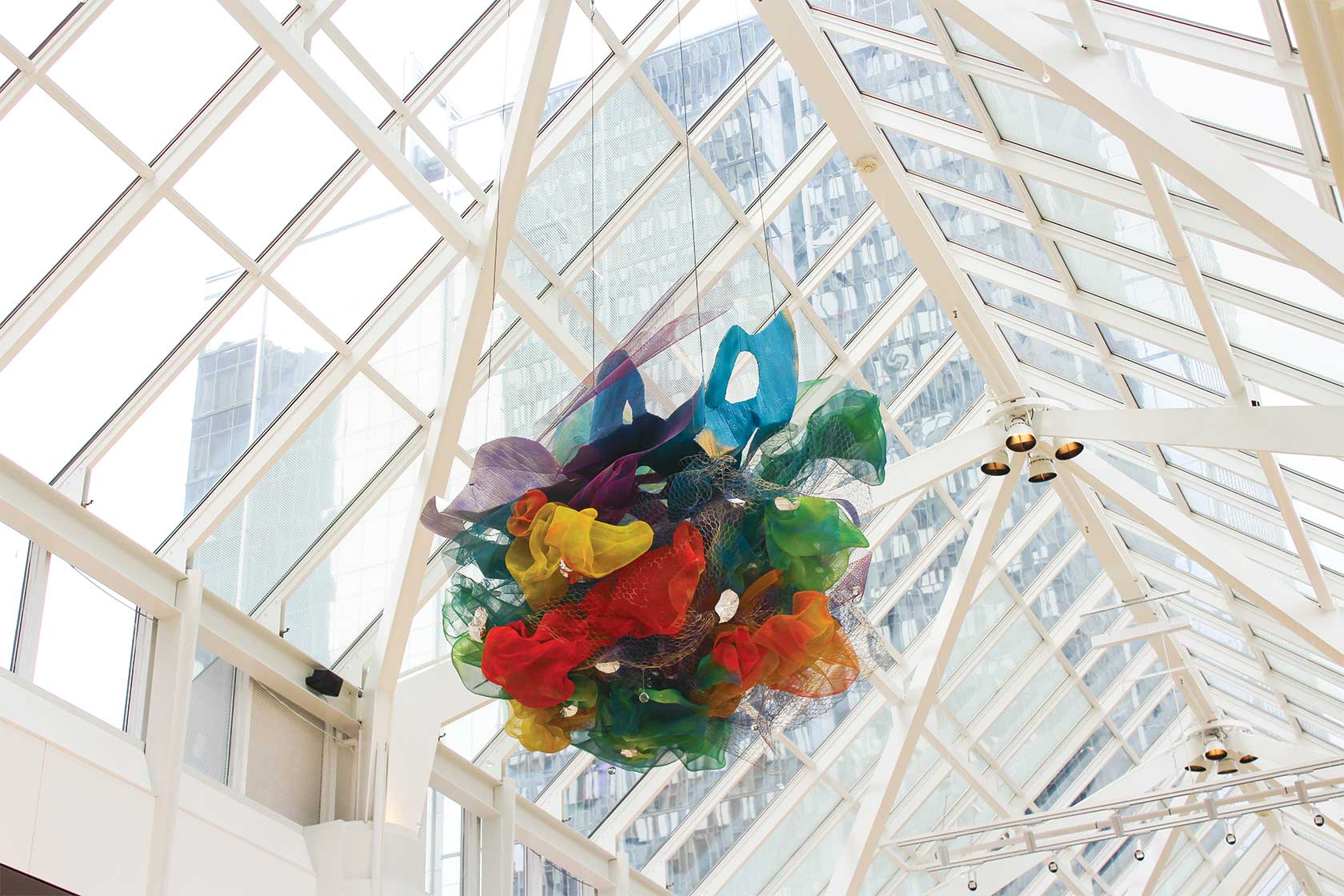 Looking up, breathing out: 'Ambrosia' brings nature and harmony to the Pru  - The Bay State Banner