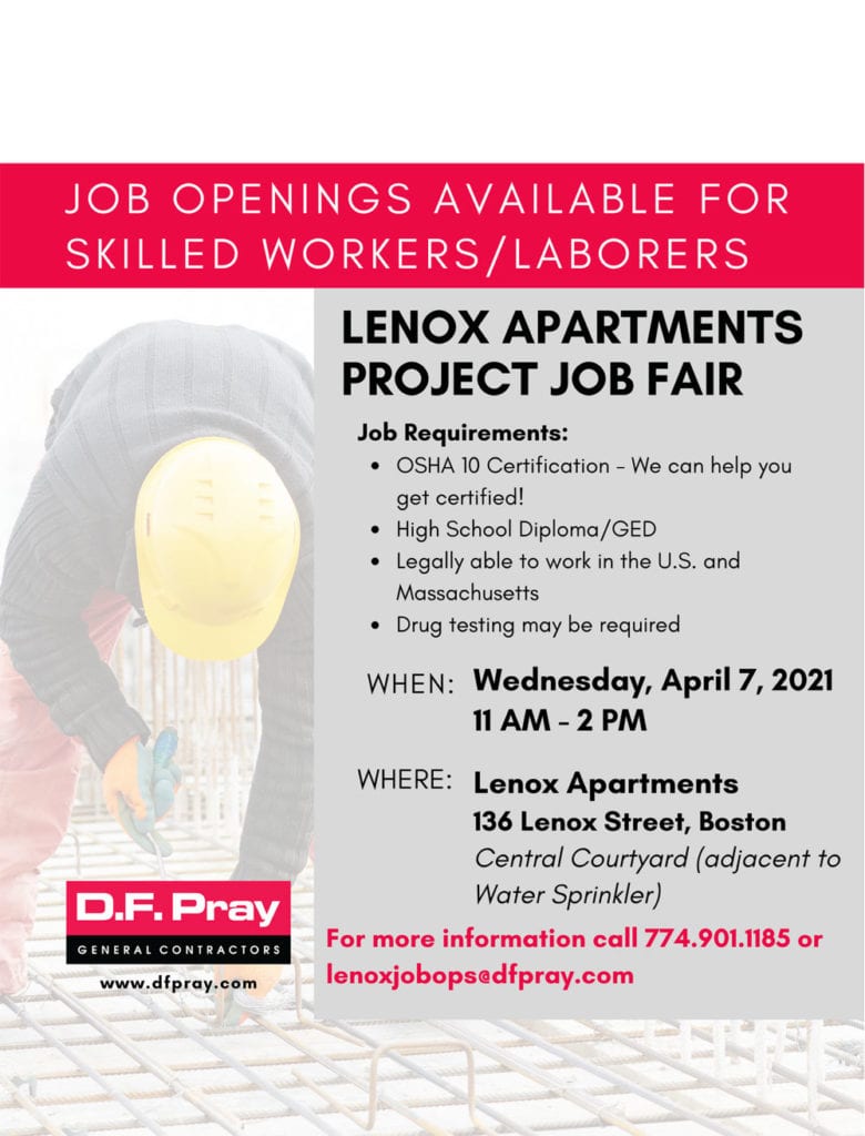 Lenox Apartments Job Fair