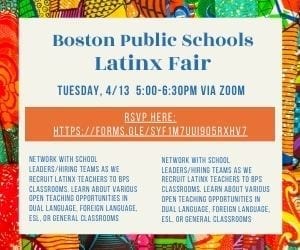 Boston Public Schools Latinx Recruitment Fair