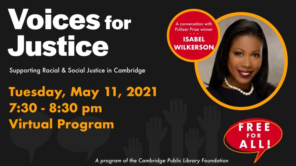 FREE! Isabel Wilkerson in conversation with Callie Crossley