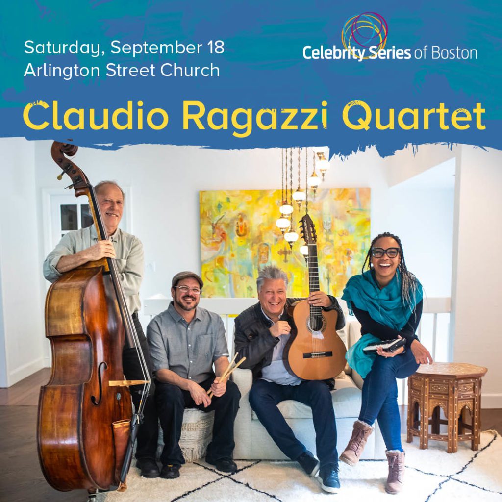 Celebrity Series presents Claudio Ragazzi Quartet: “Tributes and Tangos”