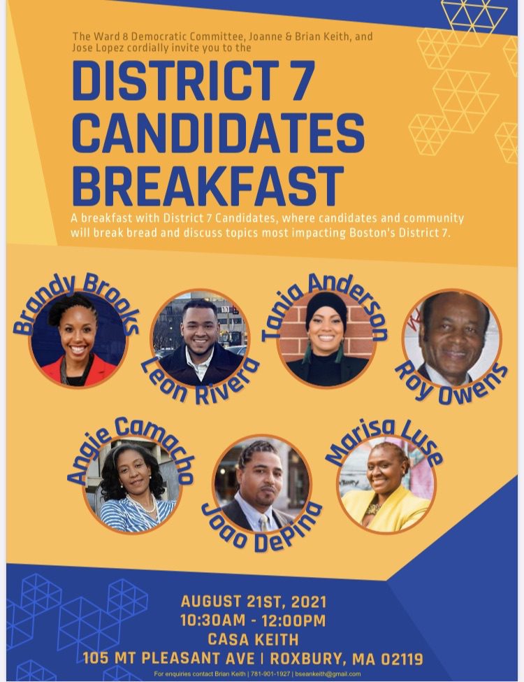 District 7 Candidates Breakfast