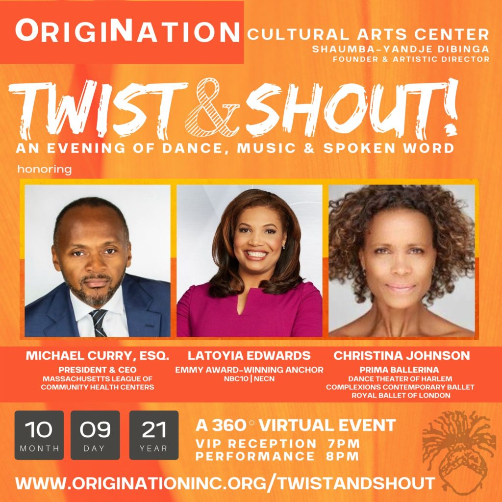 Twist & Shout! An Evening of Dance, Spoken Word & Music