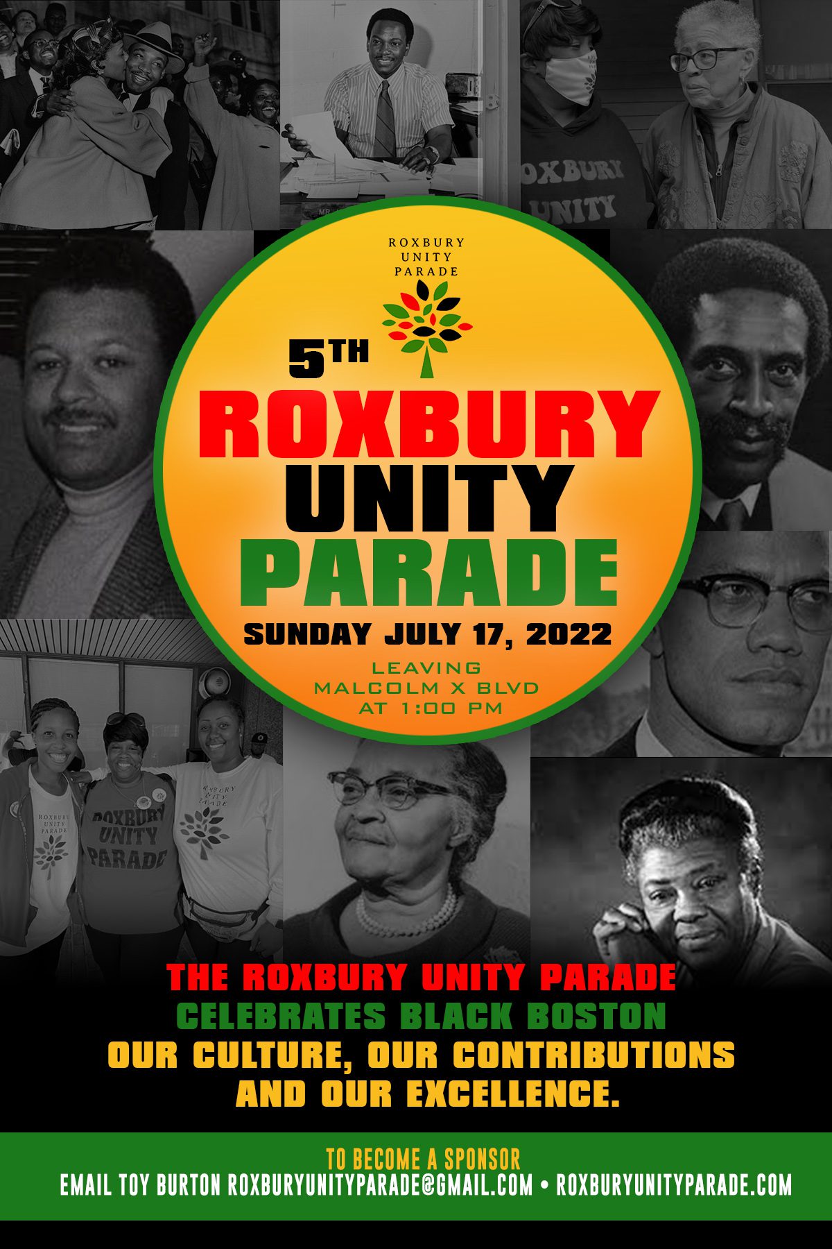 Roxbury Unity Parade 2022 - The Bay State Banner