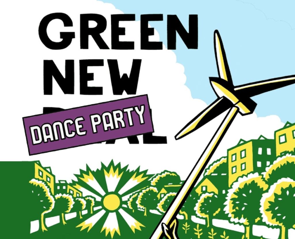 Green New Dance Party