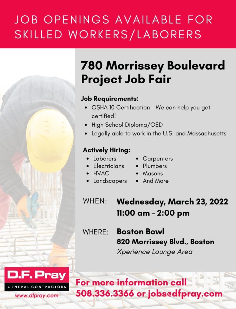 780 Morrissey Blvd Project Job Fair