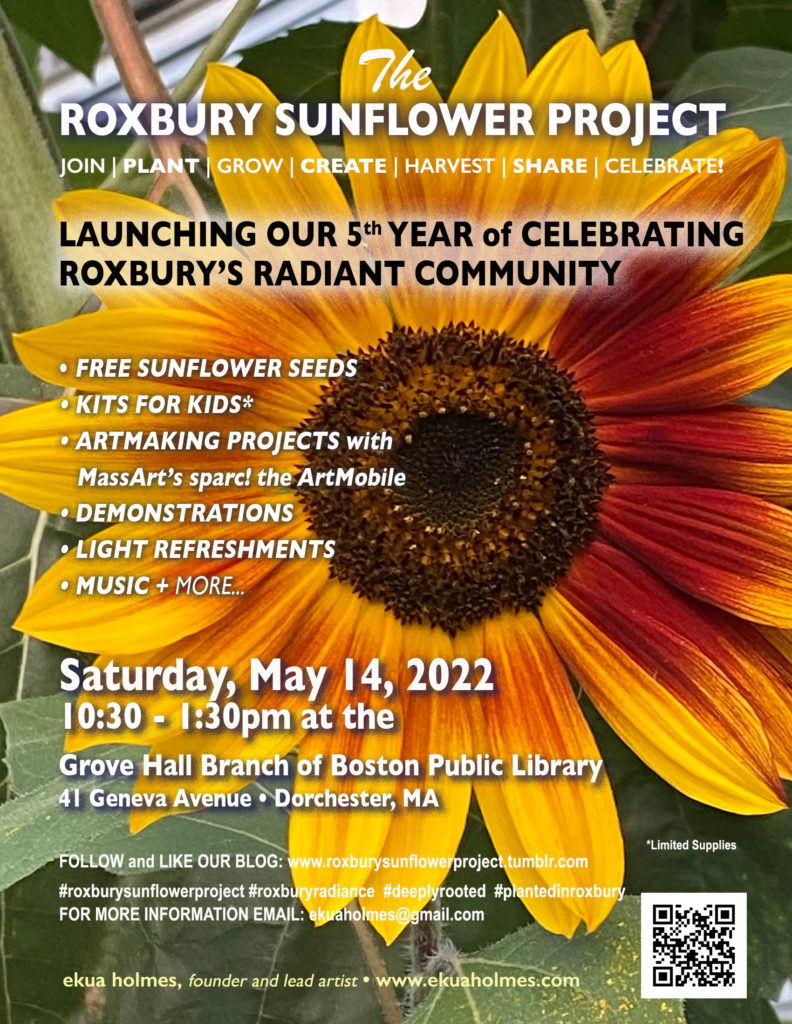Roxbury Sunflower Project – Radiant Community Launch with Free Sunflower Seed Giveaway