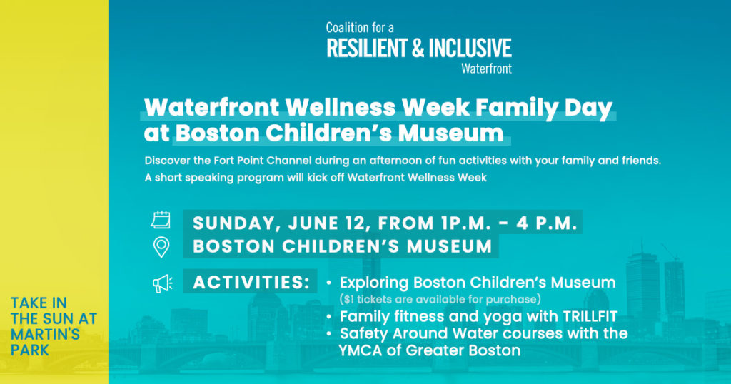 Waterfront Wellness Week Family Day at Boston Children’s Museum