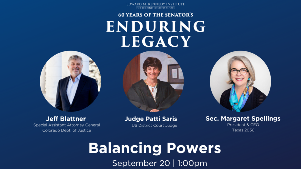 60th Anniversary Event: Balancing Powers