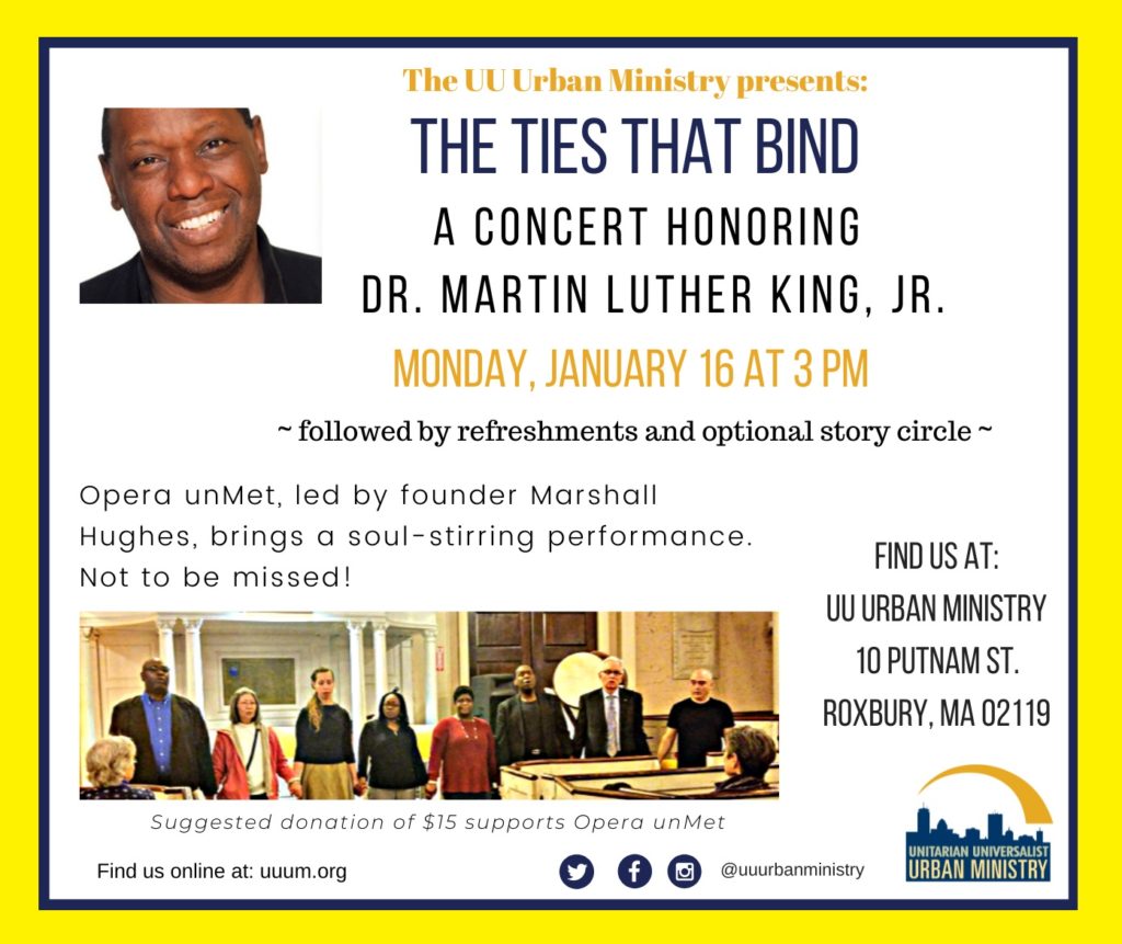 The Ties That Bind: A Concert Honoring Dr. Martin Luther King, Jr.