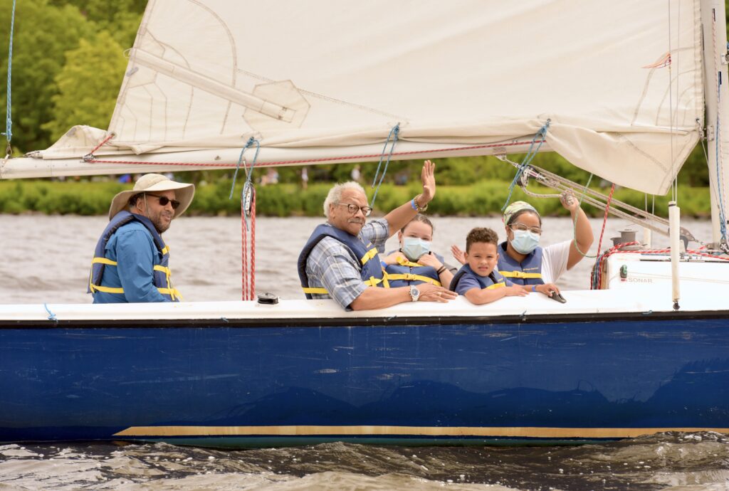 Sailing + Science: A Day on the Charles River for Roxbury and Dorchester