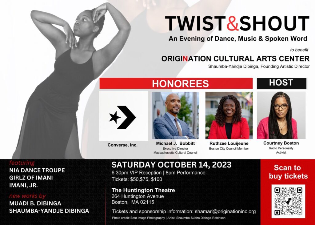 Twist & Shout! An Evening of Dance, Music & Spoken Word