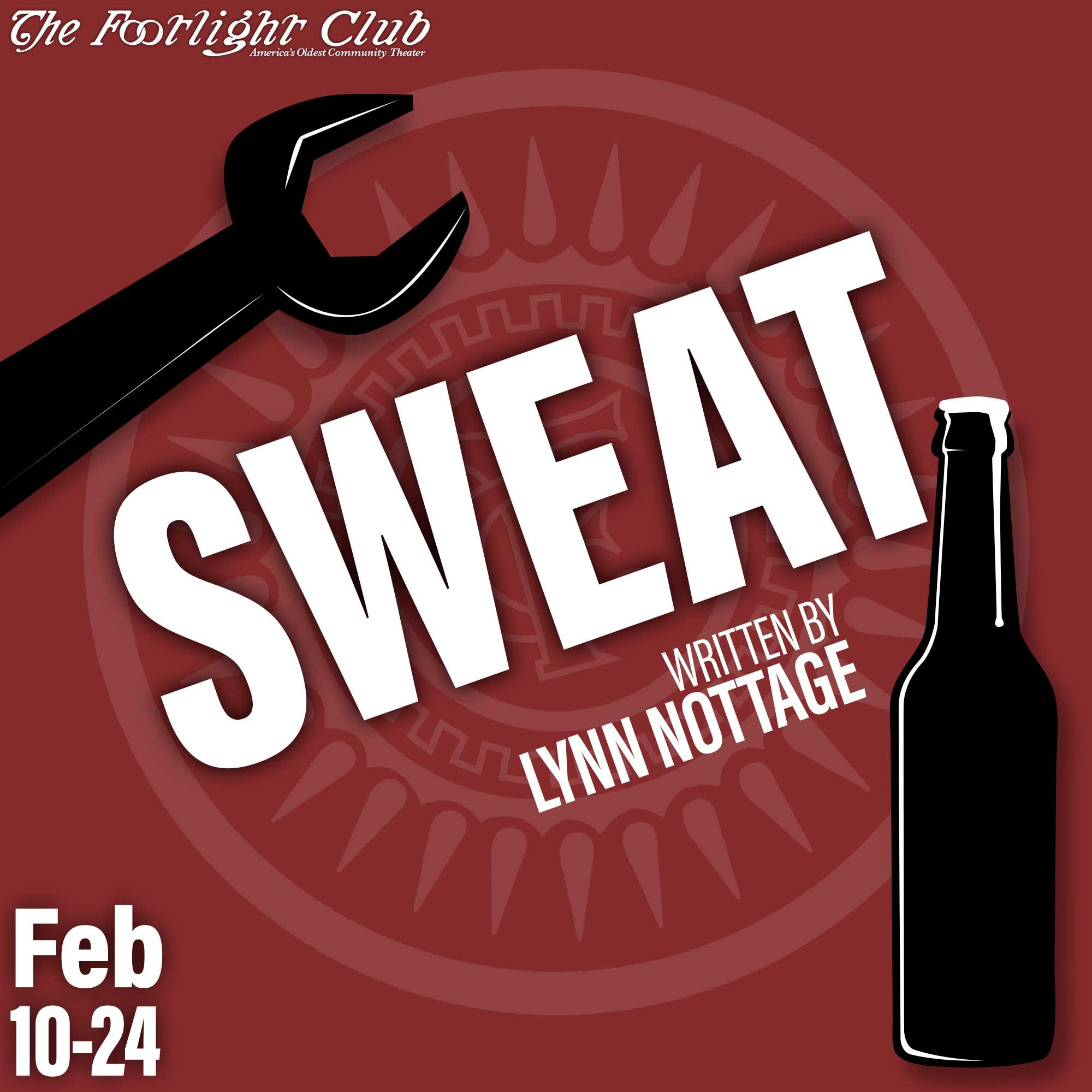 Audition Notice: Sweat by Lynn Nottage at the Footlight Club - The Bay ...