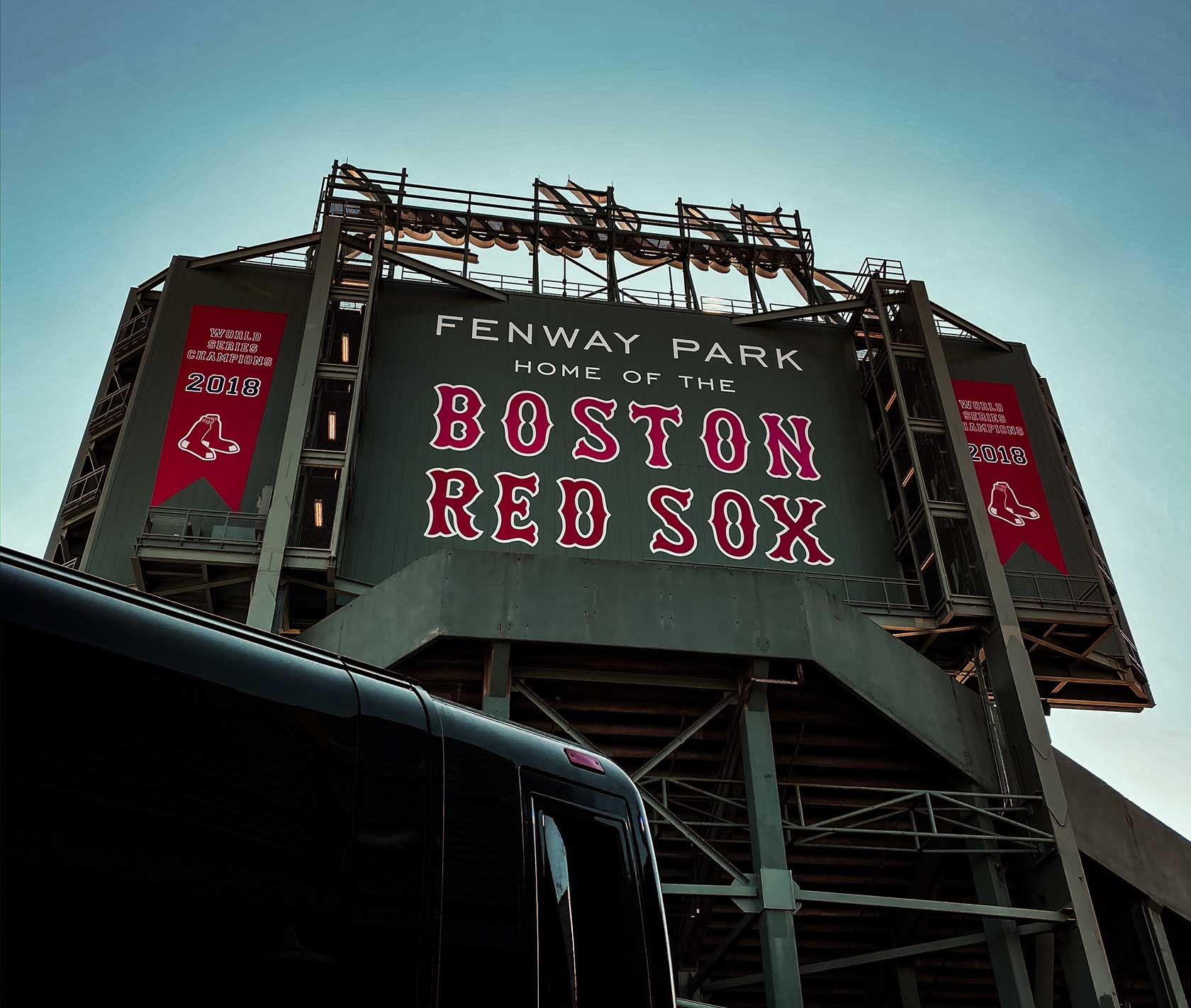 Boston Red Sox Fenway Park 2018 World Series Champion Banner