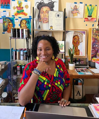 Ayana Mack brings representation to communities of color through her art and healing workshops