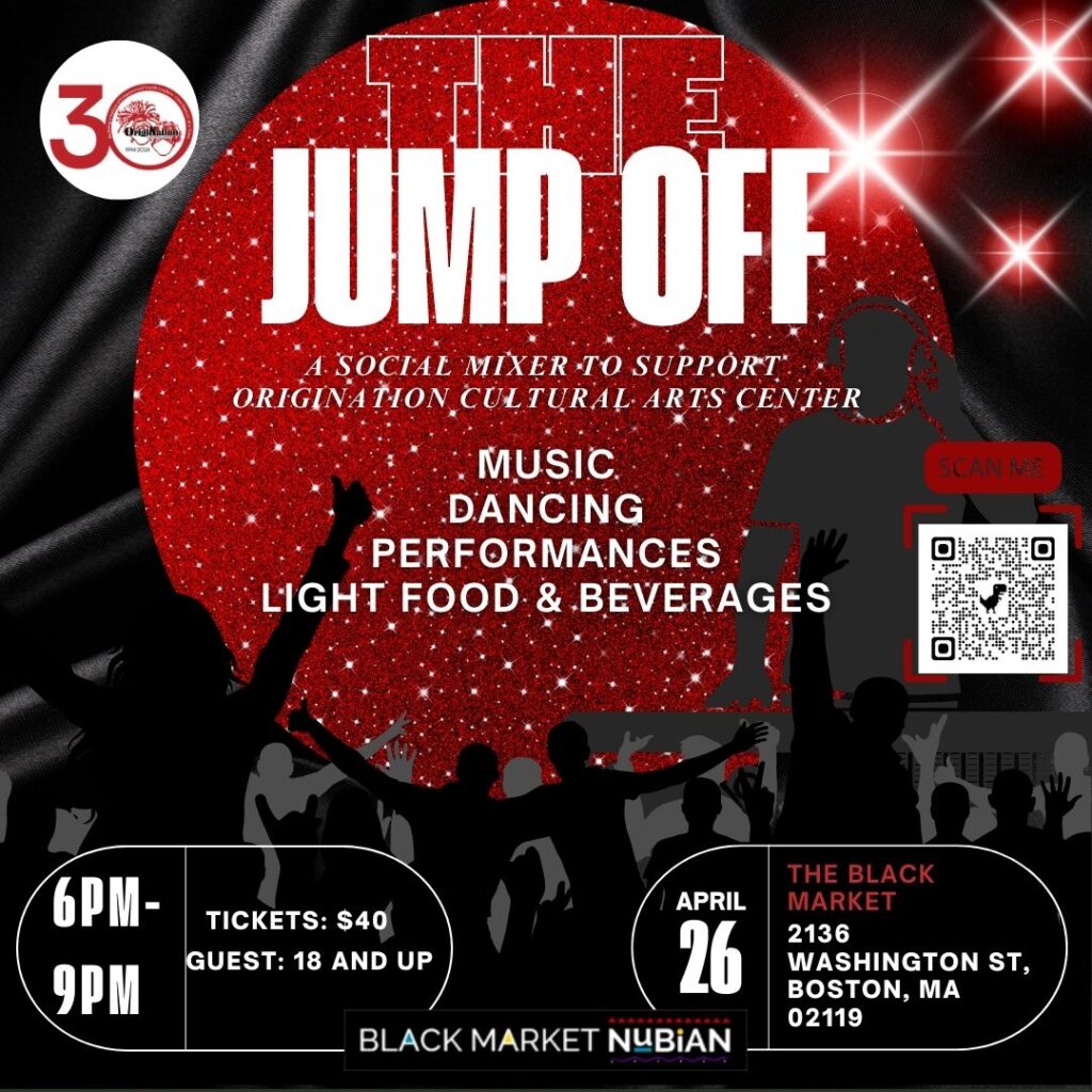 The Jump Off! Social Mixer to Support OrigiNation Cultural Arts Center