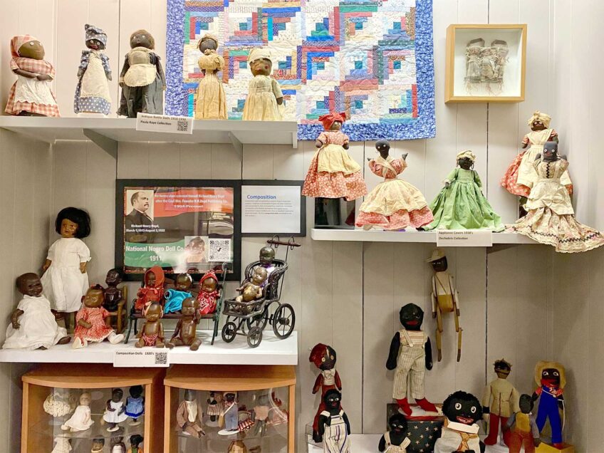 At the National Black Doll Museum, a collection stuffed with history