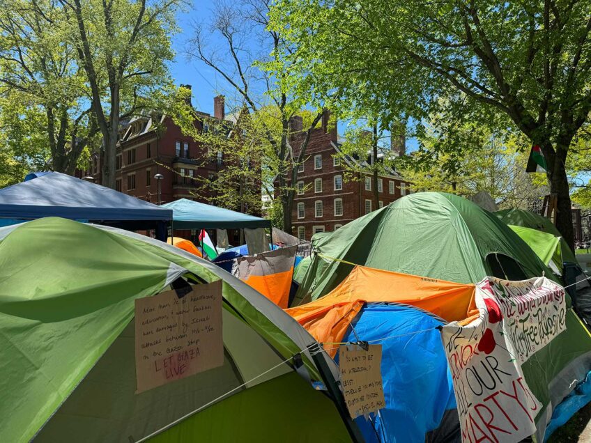 Harvard protest encampment, supported by Black student groups, dismantled