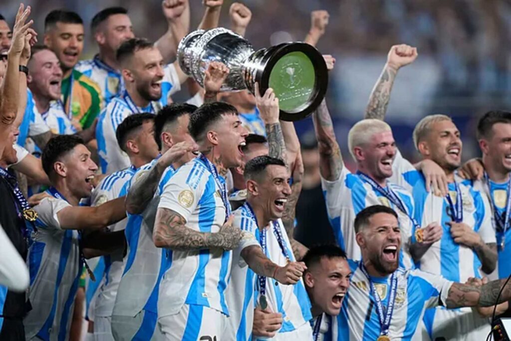 Argentina records 16th Copa title, Spain beats England 2-1 for 4th Euro Championship