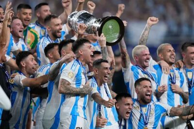 Argentina records 16th Copa title, Spain beats England 2-1 for 4th Euro Championship