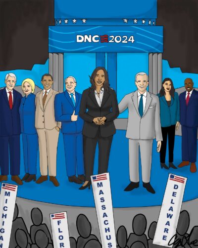 DNC honors past, lays out bright future