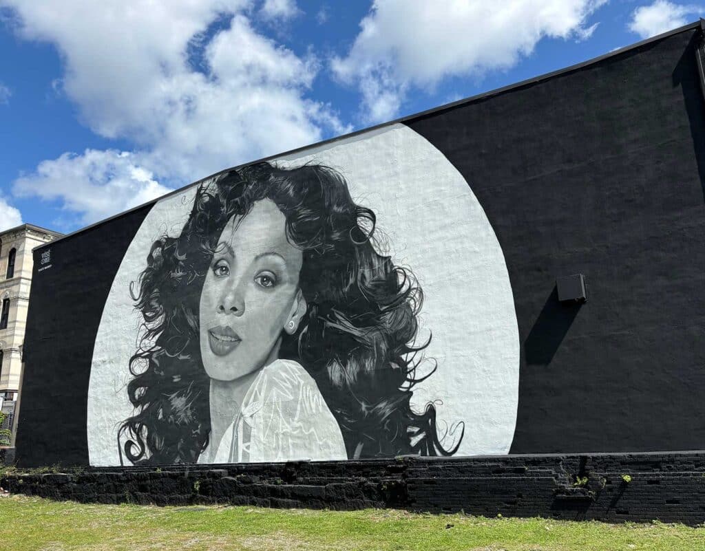 Roxbury mural immortalizes  “Queen of Disco” Donna Summer