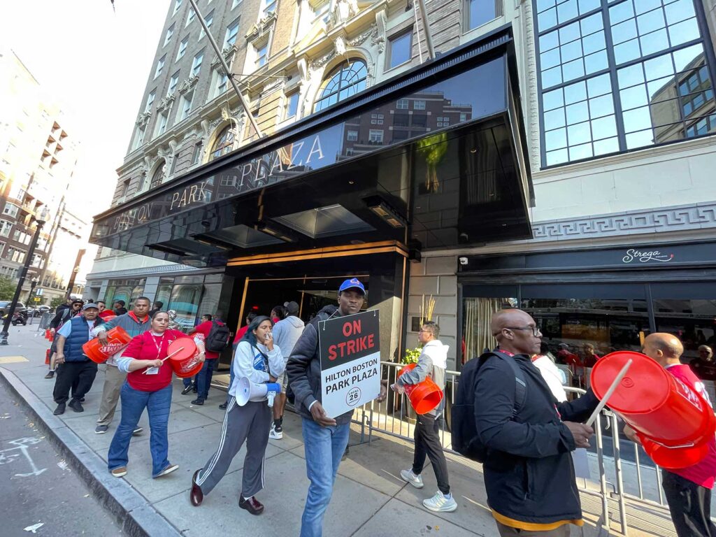 Boston Hotel Workers Strike For Better Wages – The Bay State Banner