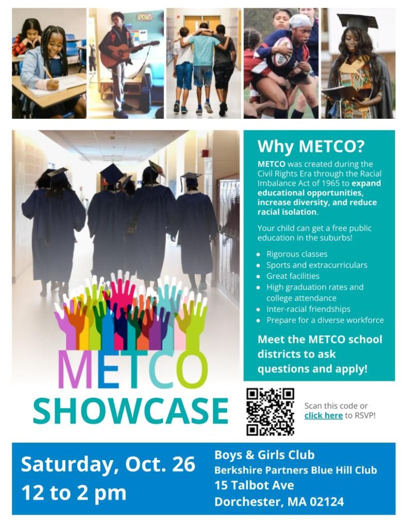 METCO SHOWCASE IN DORCHESTER!