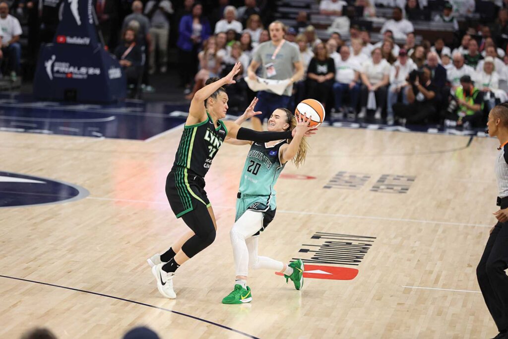 The New York Liberty wins its first WNBA title in franchise history