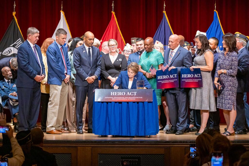 State launches tax credit to support veteran employment