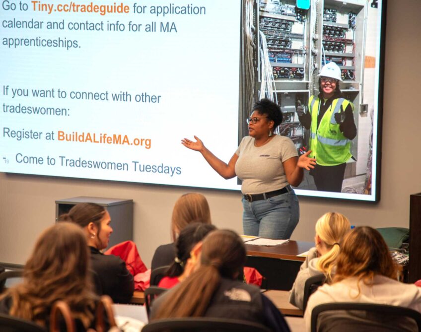 Organization supports careers for women and girls in building trades