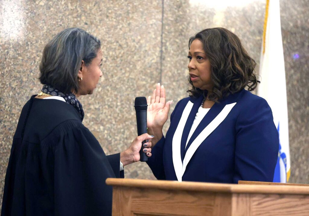 Allison S. Cartwright begins role as SJC clerk, first Black woman in the position