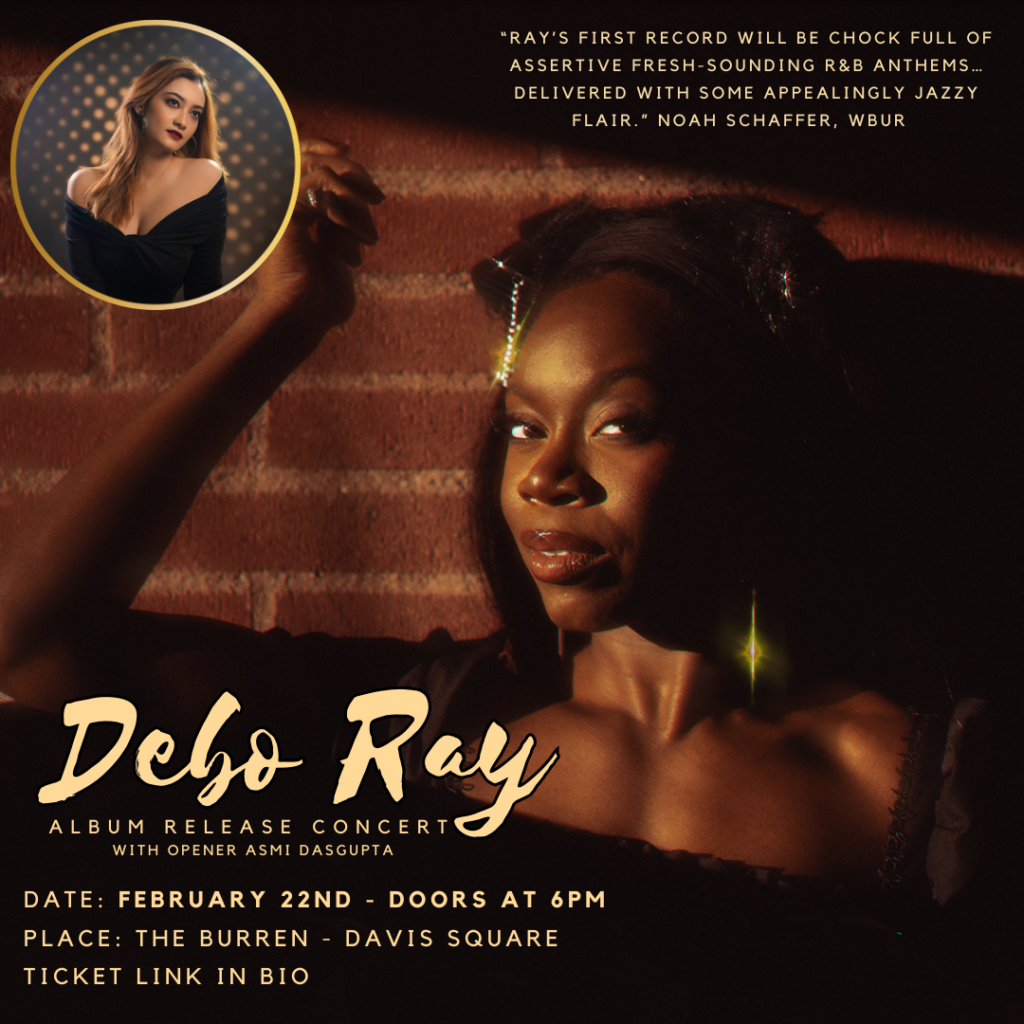 Debo Ray – The Album Release Show at The Burren, Davis Square, Somerville