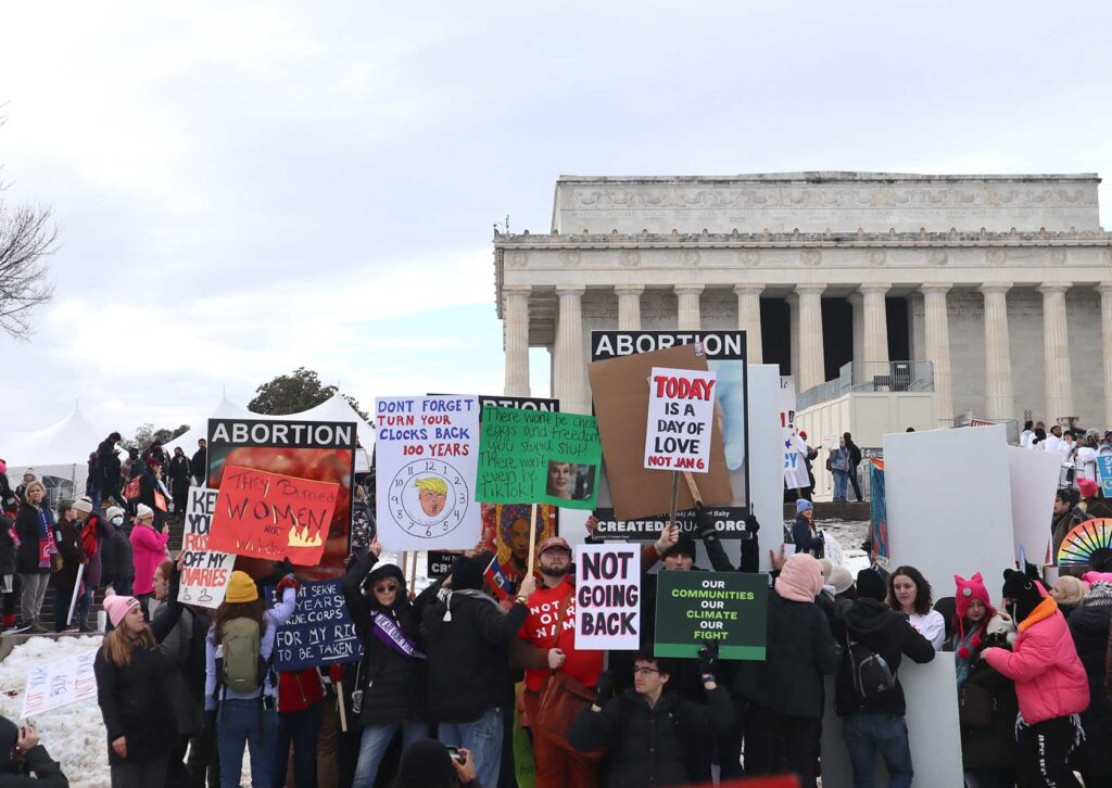 Hope, fear and counter-protests in Washington