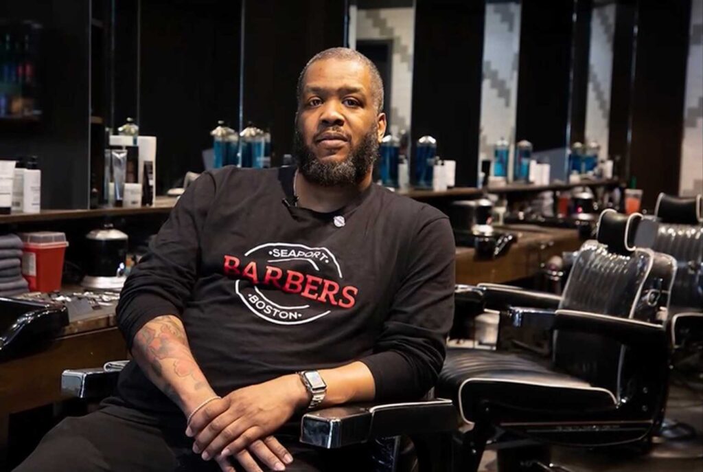 Barber runs two successful businesses in Seaport