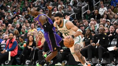 Celtics snap Lakers 8-game win streak, 111-101