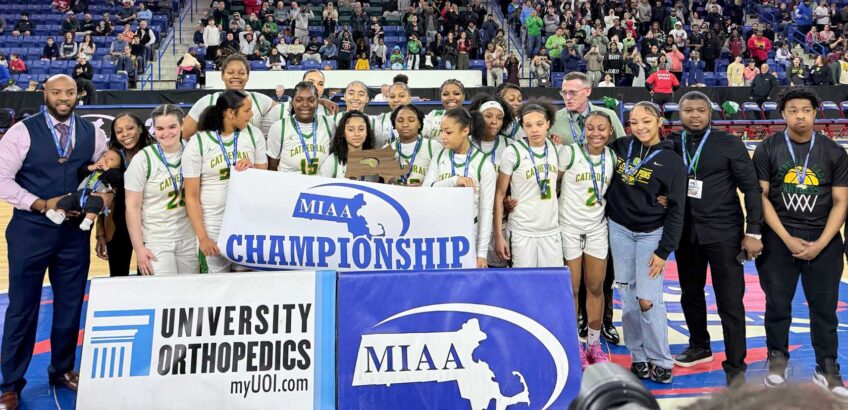 It’s a three-peat for the Cathedral H.S. Girls Basketball team