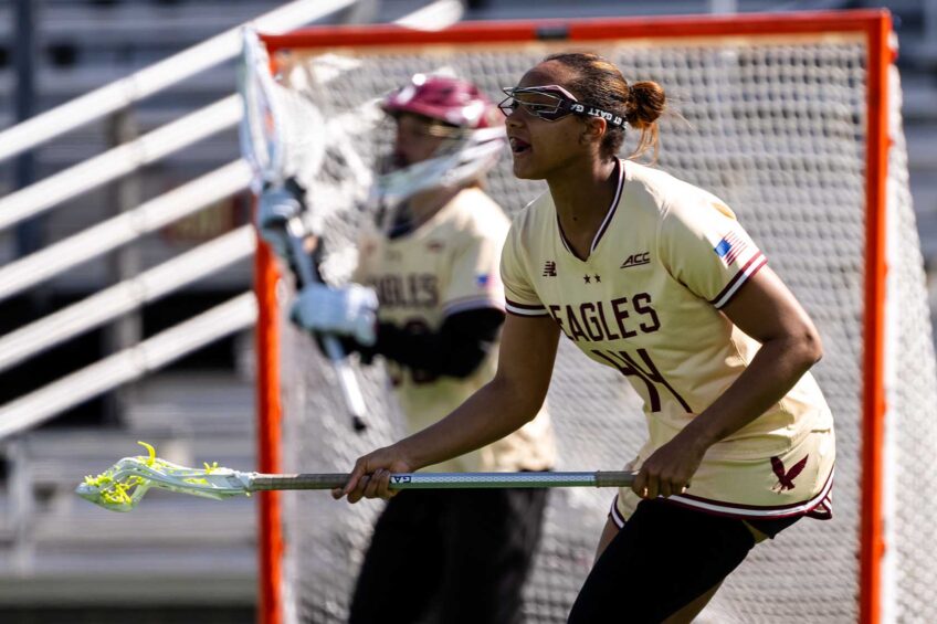 The Lady Eagles go for second straight national lacrosse title
