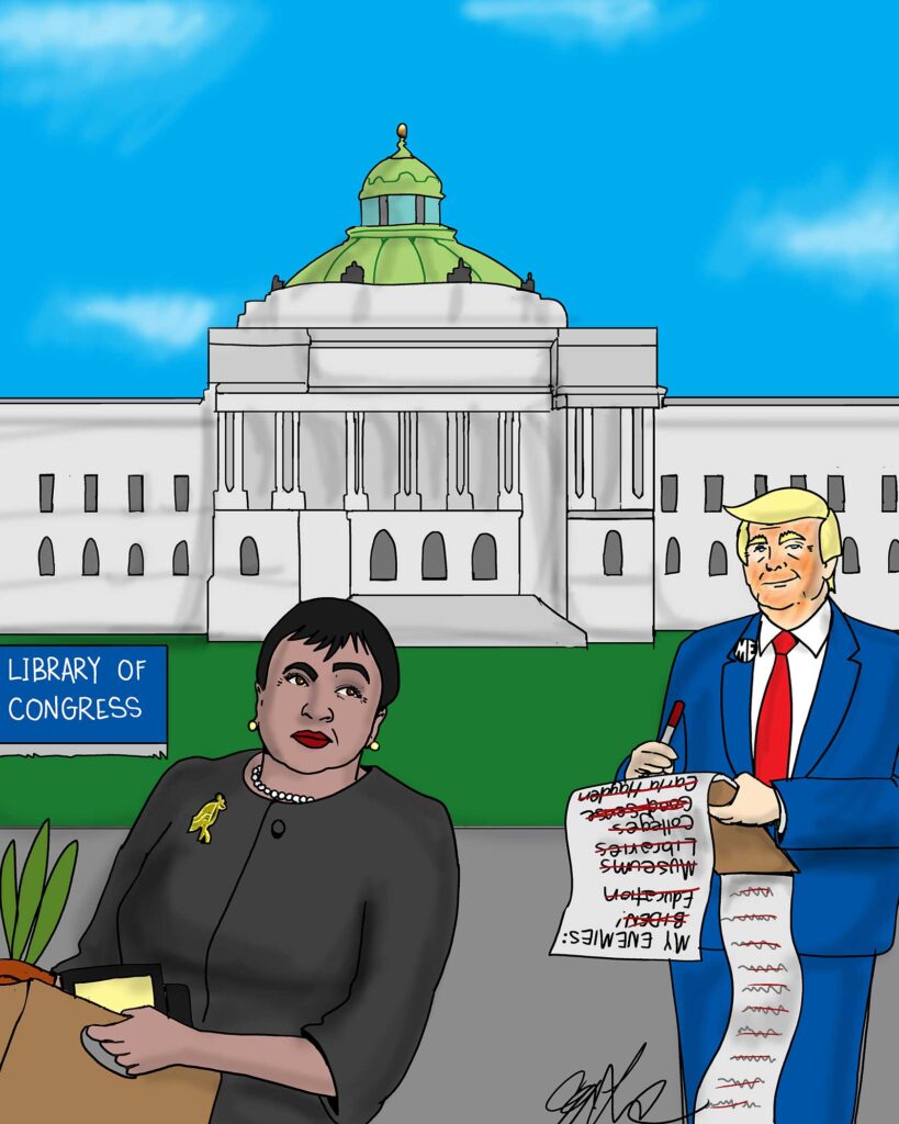 Trump again tries to whitewash history by ousting Librarian of Congress Trump again tries to whitewash history by ousting Librarian of Congress
