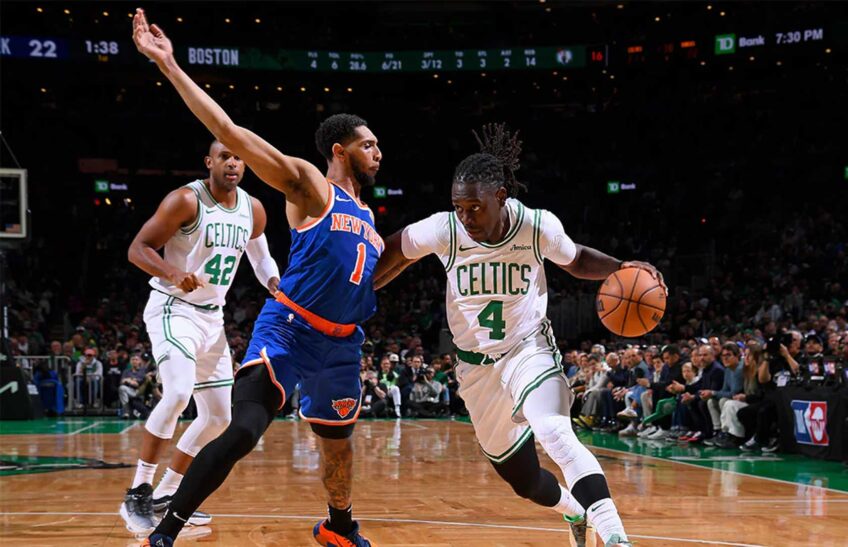 Knicks steal game one from Celtics, 108-105 in overtime