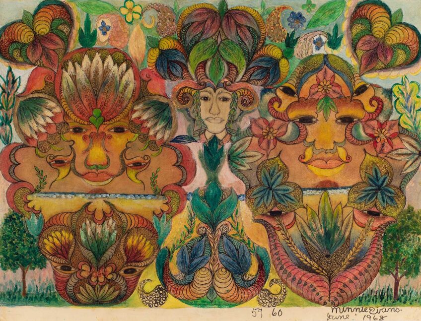 An artist and gatekeeper, inspired by gardens and God