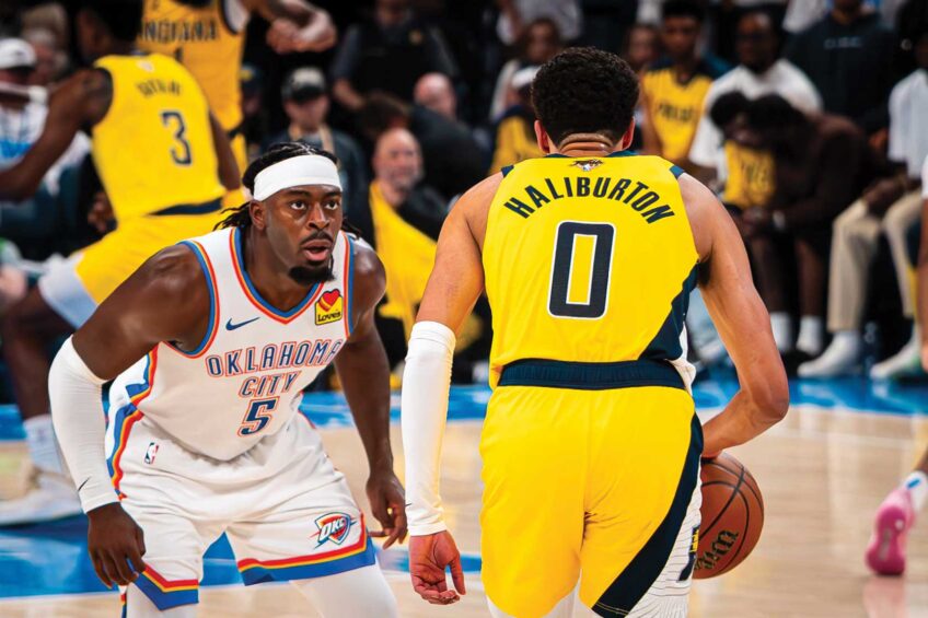Thunder and Pacers are tied at 1 apiece