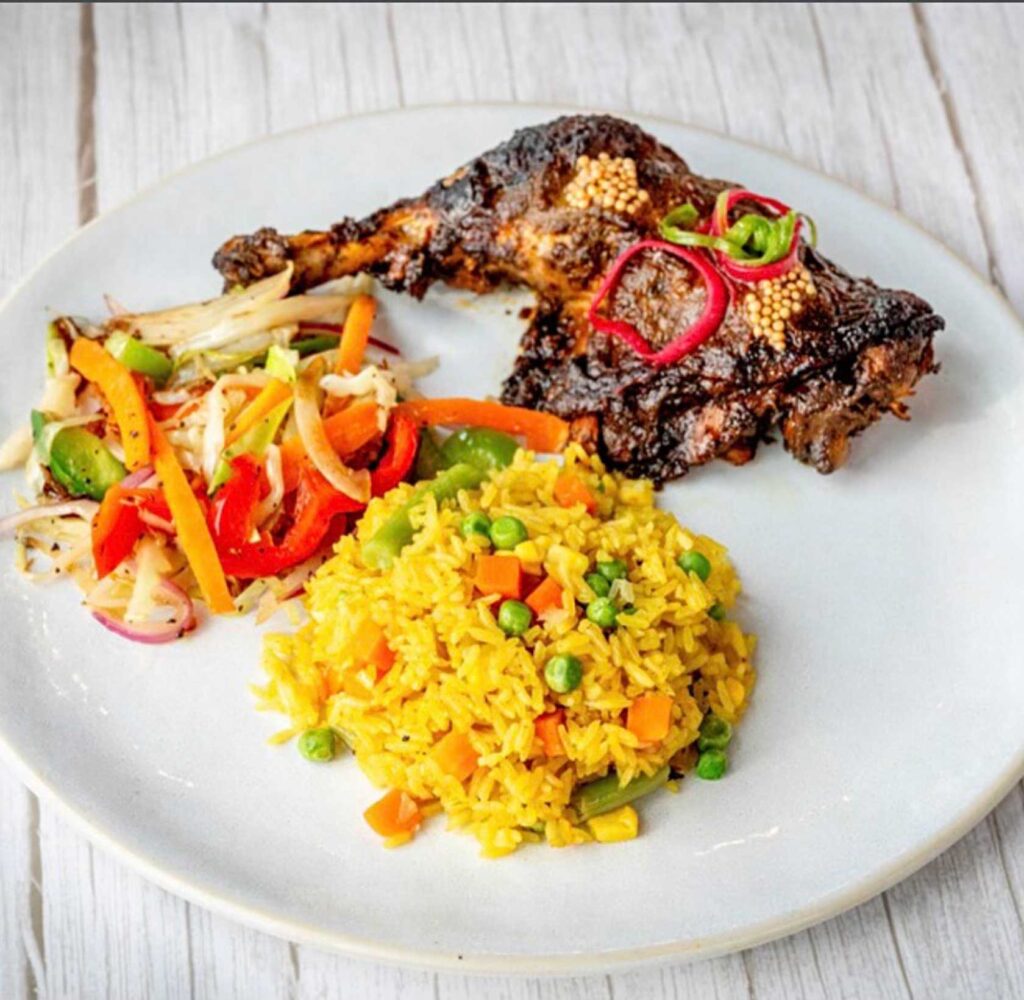 Nzuko offers a healthy fusion of Caribbean and Mediterranean flavors Nzuko offers a healthy fusion of Caribbean and Mediterranean flavors
