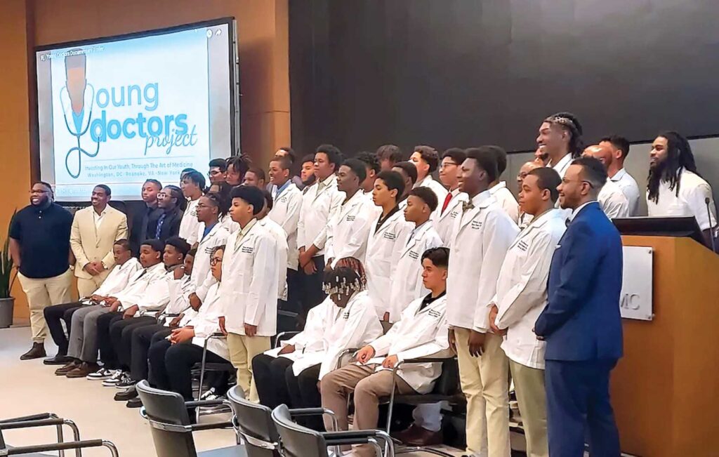 White coats and brotherhood: Young Doctors Project is empowering Black youth to pursue careers in health, medicine White coats and brotherhood: Young Doctors Project is empowering Black youth to pursue careers in health, medicine