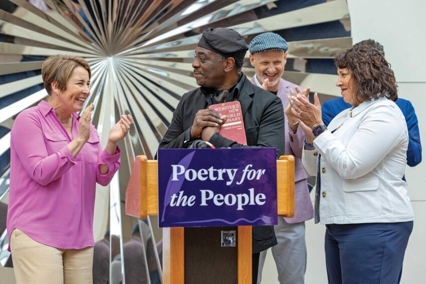Regie Gibson becomes first poet laureate of Massachusetts