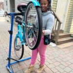 She fixes bikes — and breaks barriers along the way