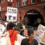Protestors target Capital One's ties to Israeli arms manufacturer